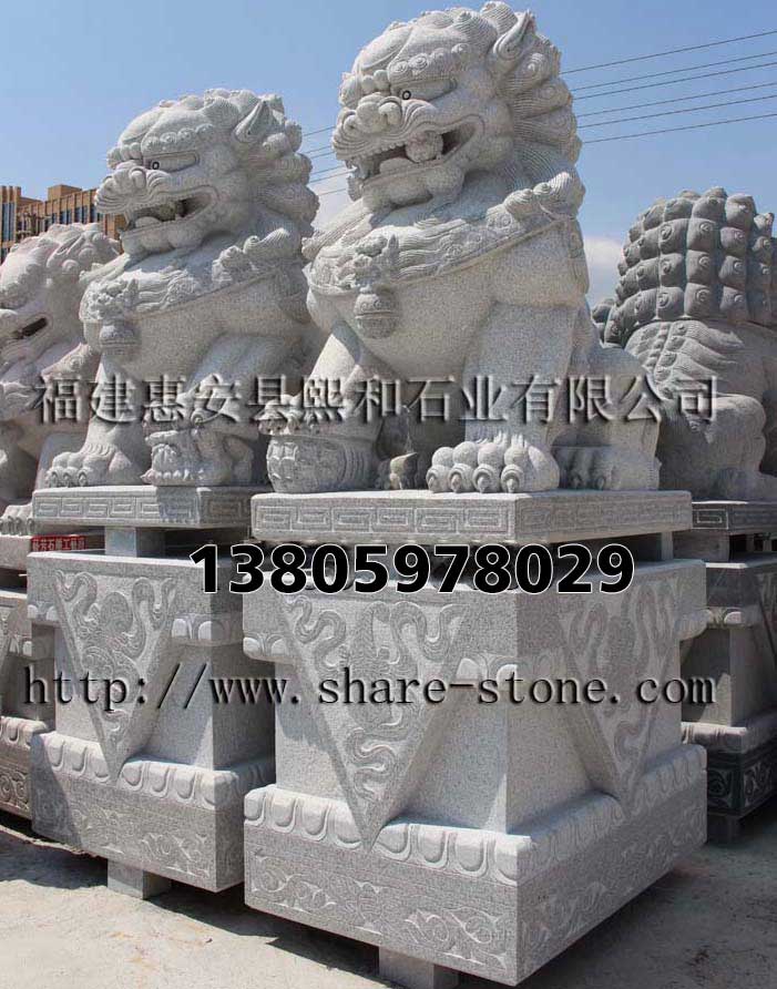 北京石狮子图片，北京石雕狮子图片，包邮石雕狮子镇宅辟邪看门狮子