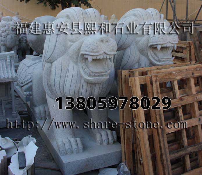 北京狮 ，狮子摆件 招财