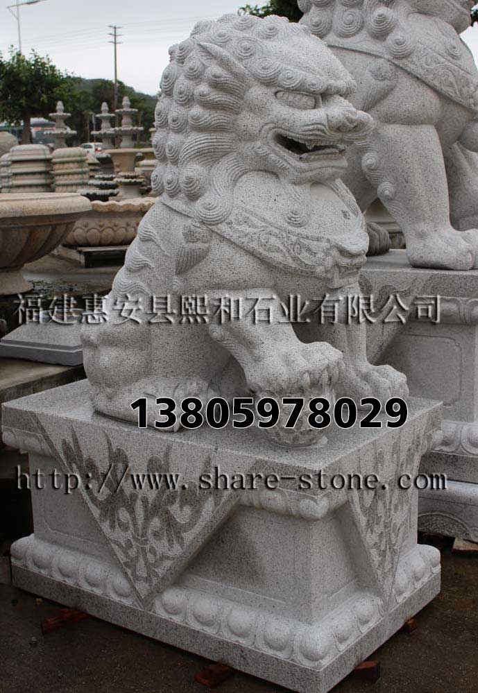 北京狮，北京狮子石雕