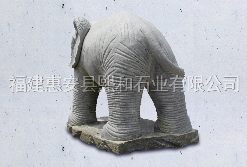 石制大象定制，石制石象定制，熙和石制大象定制，熙和石制石象定制